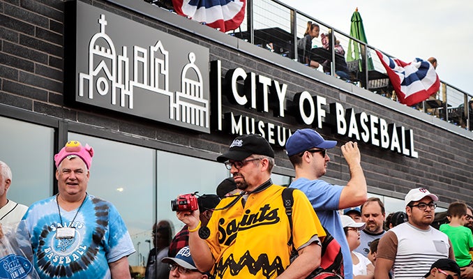 Some Papa Bear history at the St Paul Saints baseball museum in Minnesota :  r/CHIBears